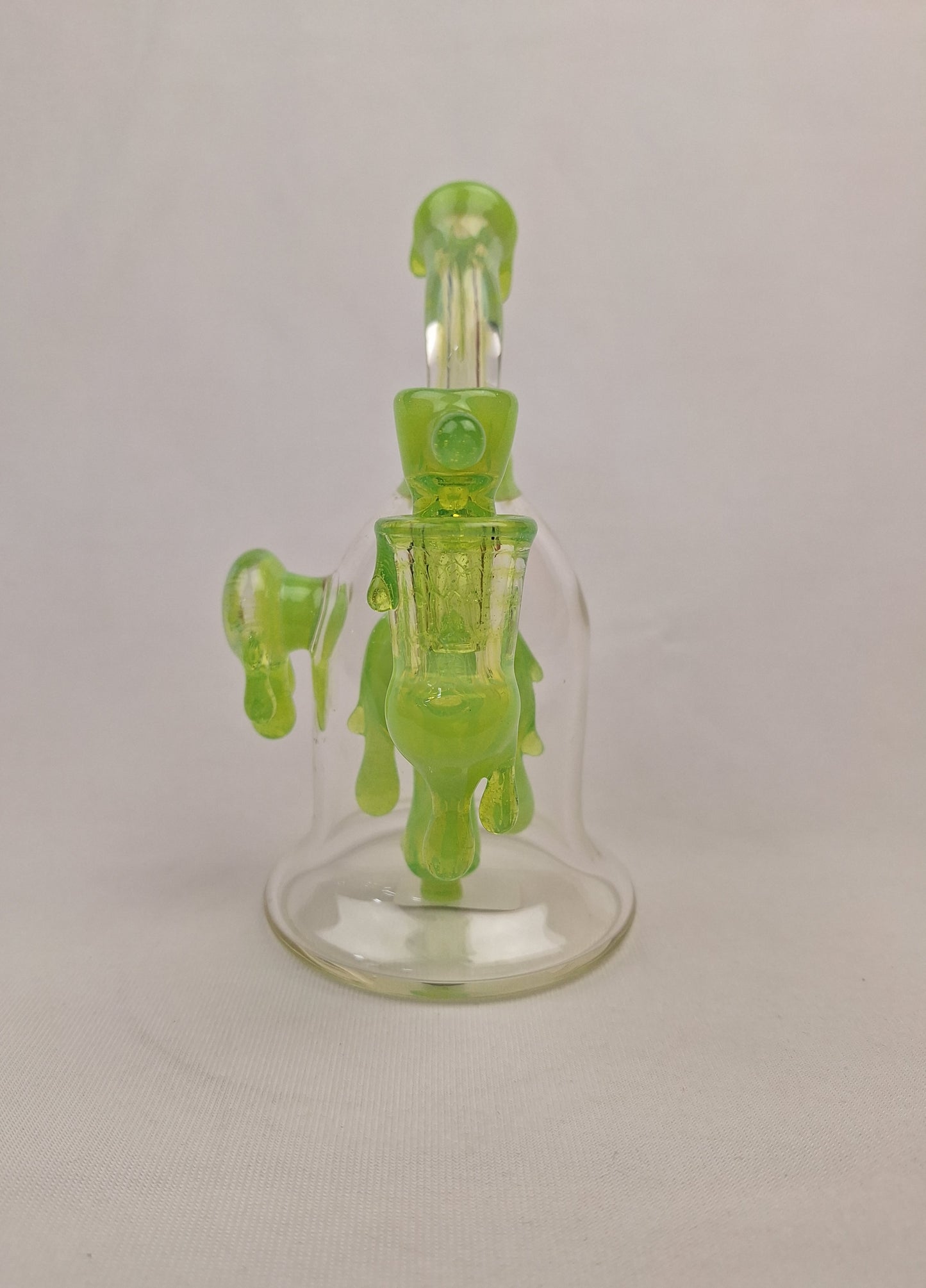 Beak Glass Drip Perc Bub Green