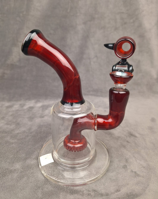 J-Red Flip Top Dome Rig (Red)