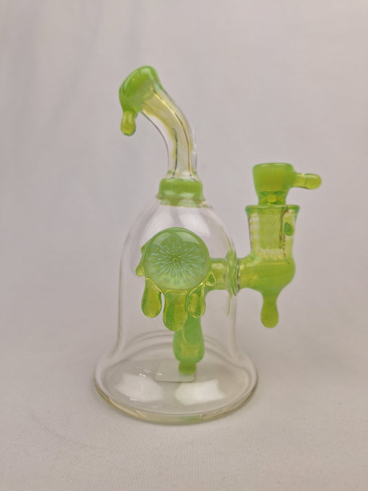 Beak Glass Drip Perc Bub Green
