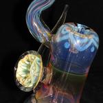 Maka B Custom Fumed Glass Bubbler