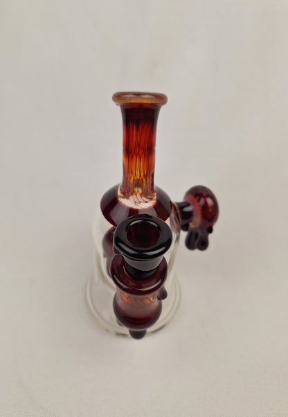 Beak Glass Drip Perc Bub Red