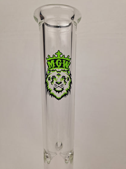 MGW Clear 15"" 7mm Green
