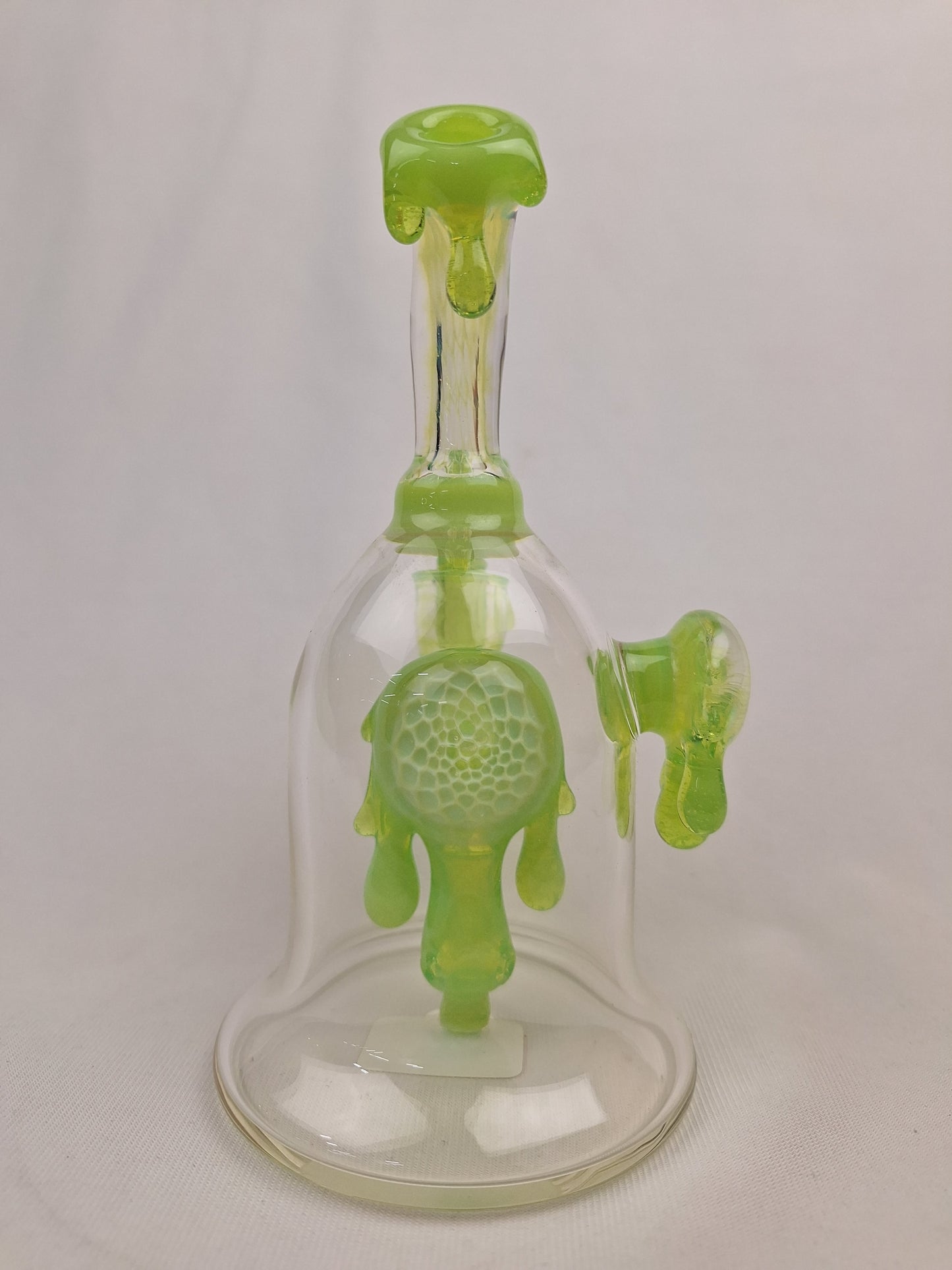 Beak Glass Drip Perc Bub Green