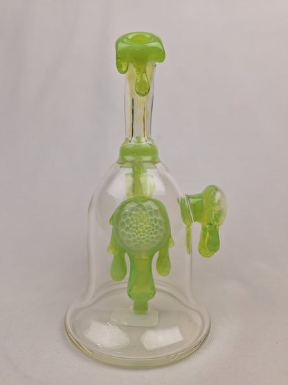Beak Glass Drip Perc Bub Green