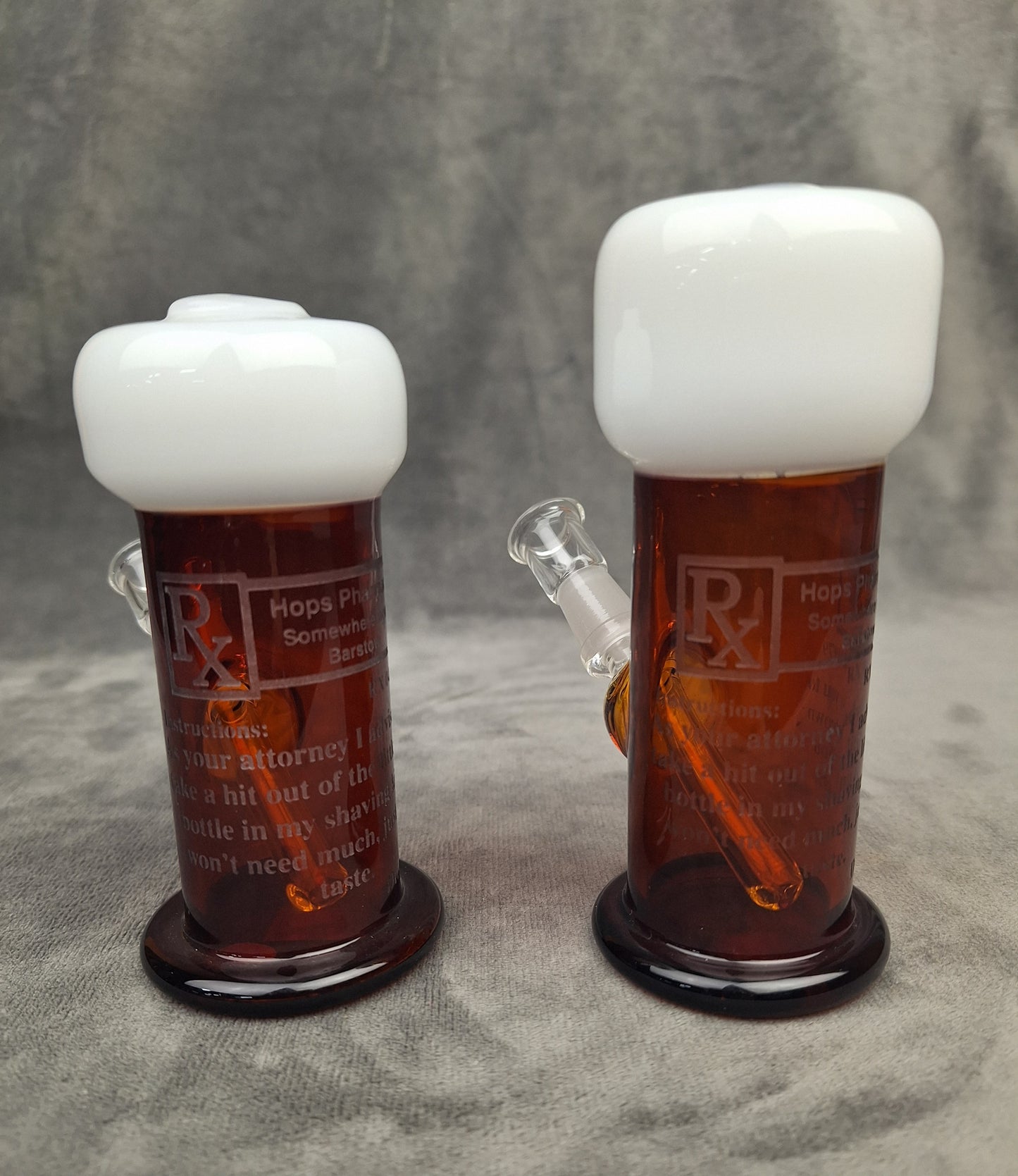 HOPS Pill Jar Rig (Tall) & Short