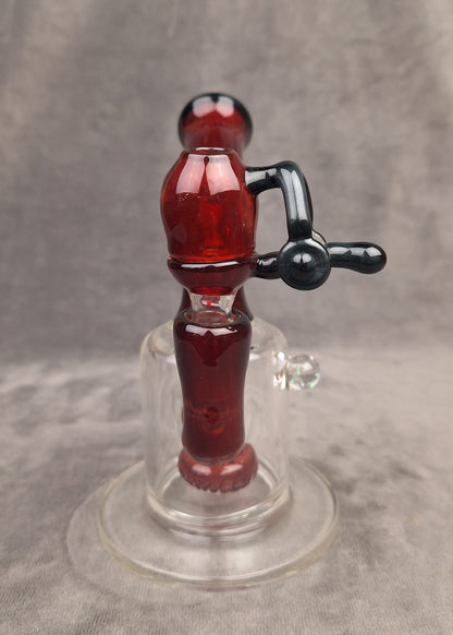 J-Red Flip Top Dome Rig (Red)