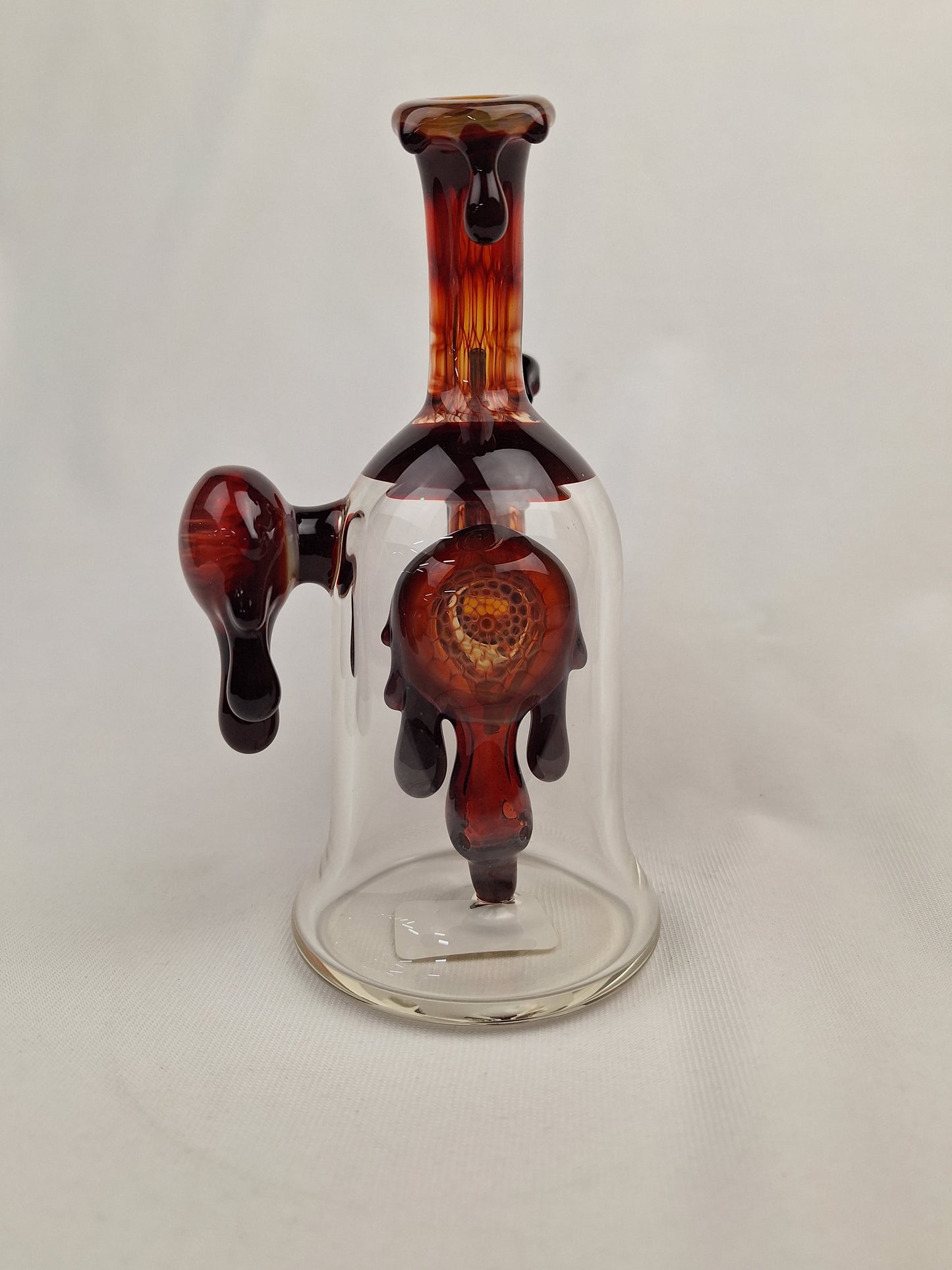 Beak Glass Drip Perc Bub Red