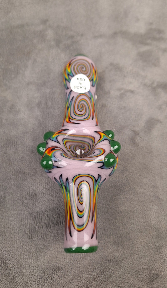 Fully Worked Steamer Spoon