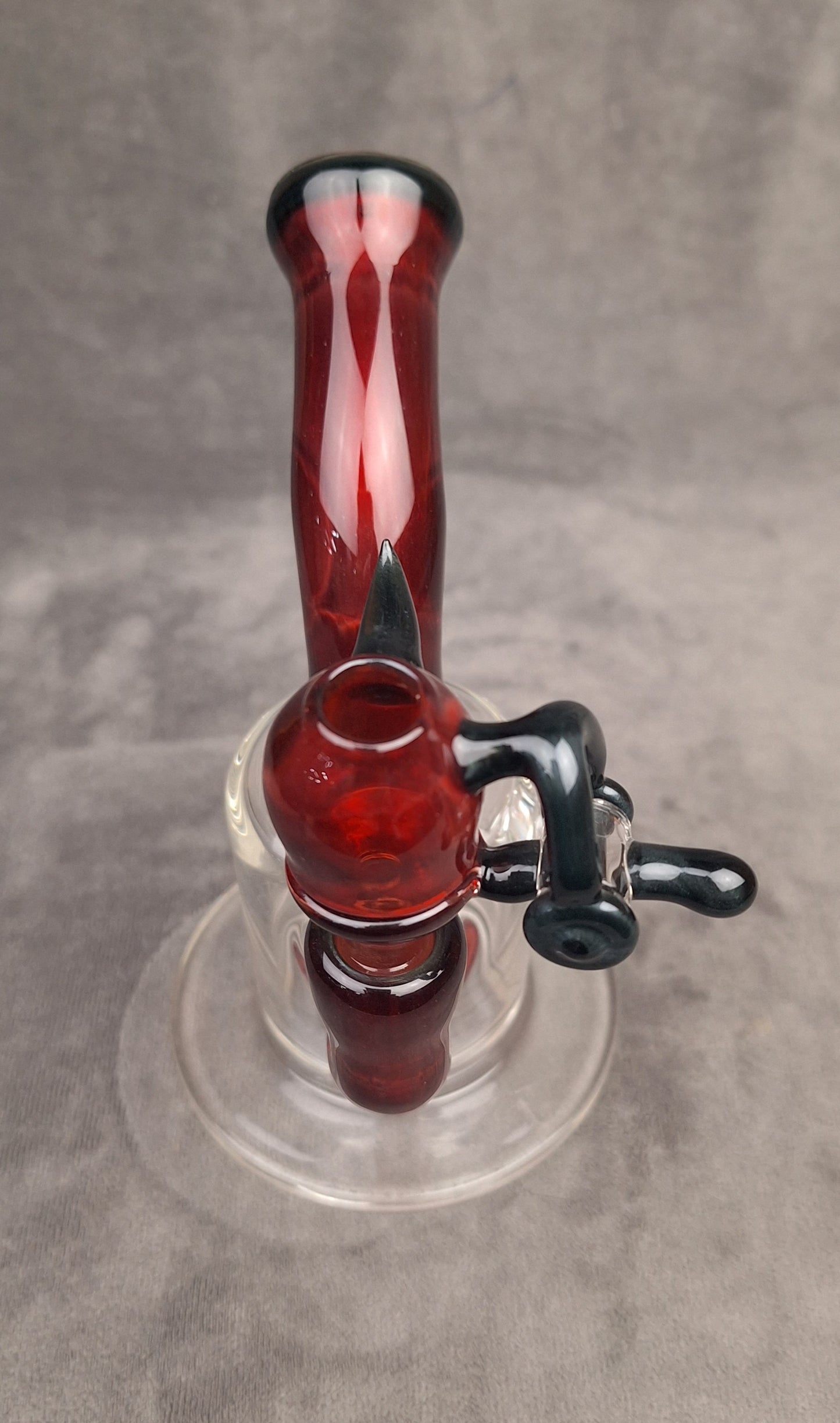 J-Red Flip Top Dome Rig (Red)