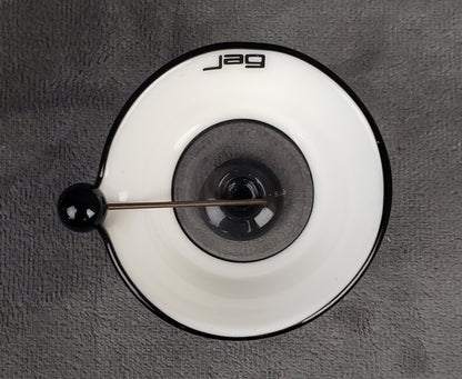 Jag Art Deco Dish and Dabber (3)