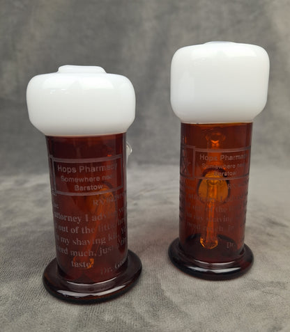 HOPS Pill Jar Rig (Tall) & Short