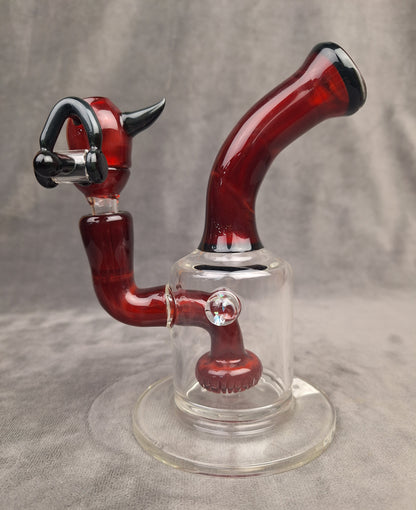 J-Red Flip Top Dome Rig (Red)
