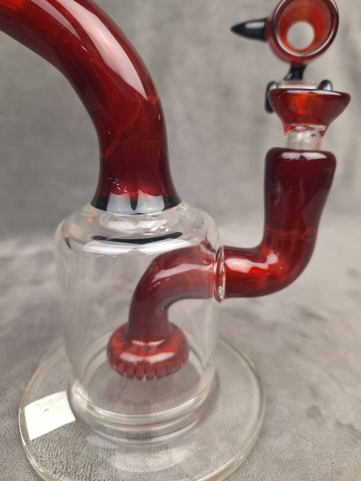 J-Red Flip Top Dome Rig (Red)