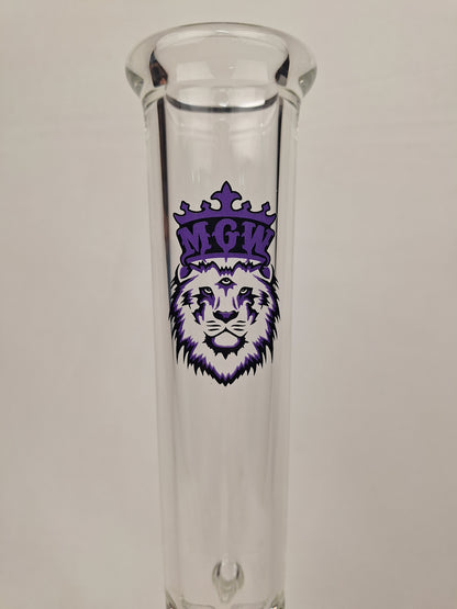MGW Clear 15"" 7mm Purple