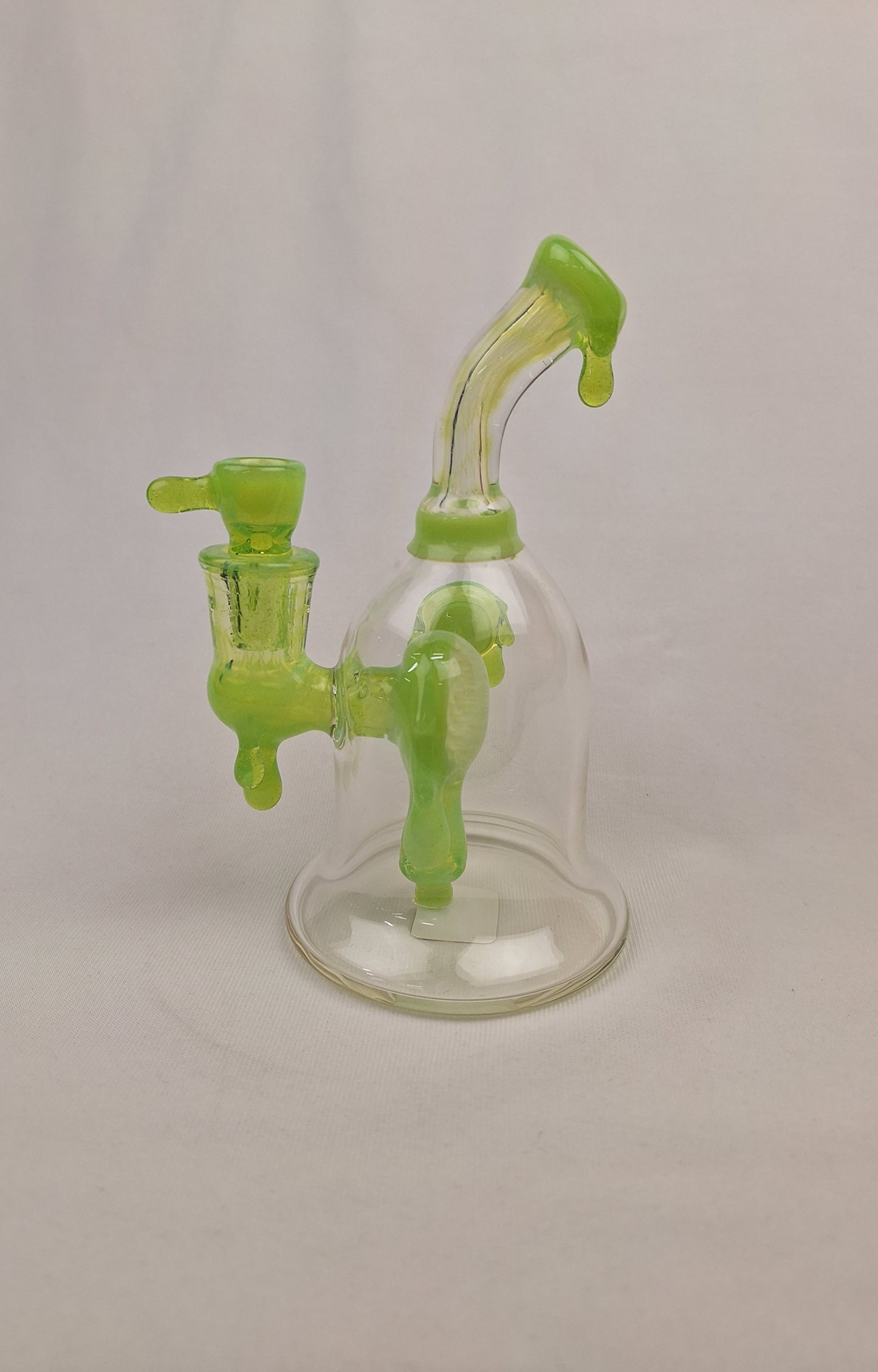 Beak Glass Drip Perc Bub Green