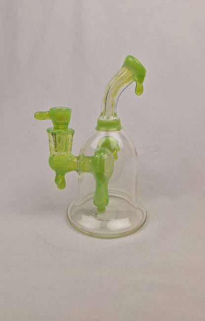 Beak Glass Drip Perc Bub Green