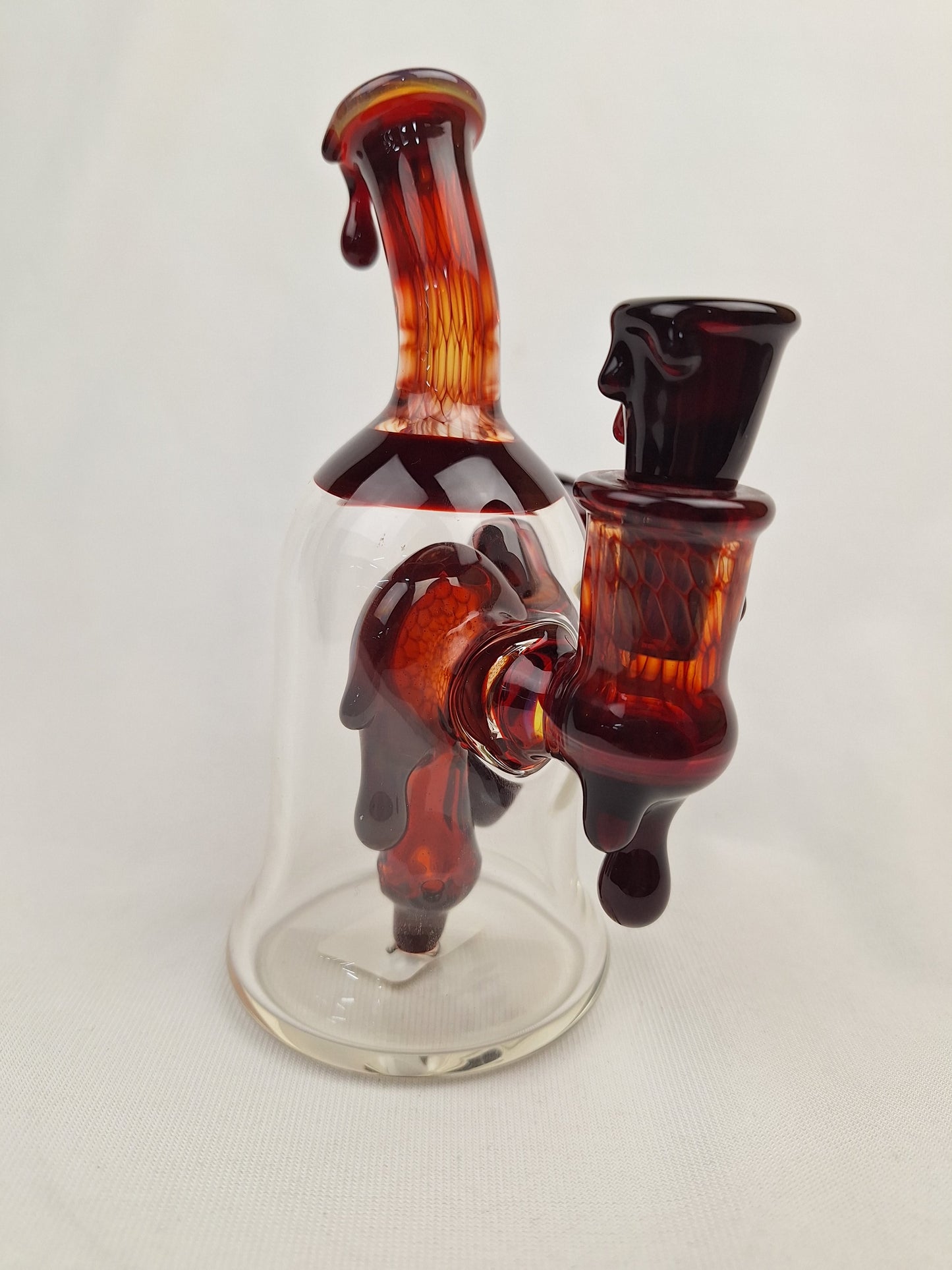 Beak Glass Drip Perc Bub Red