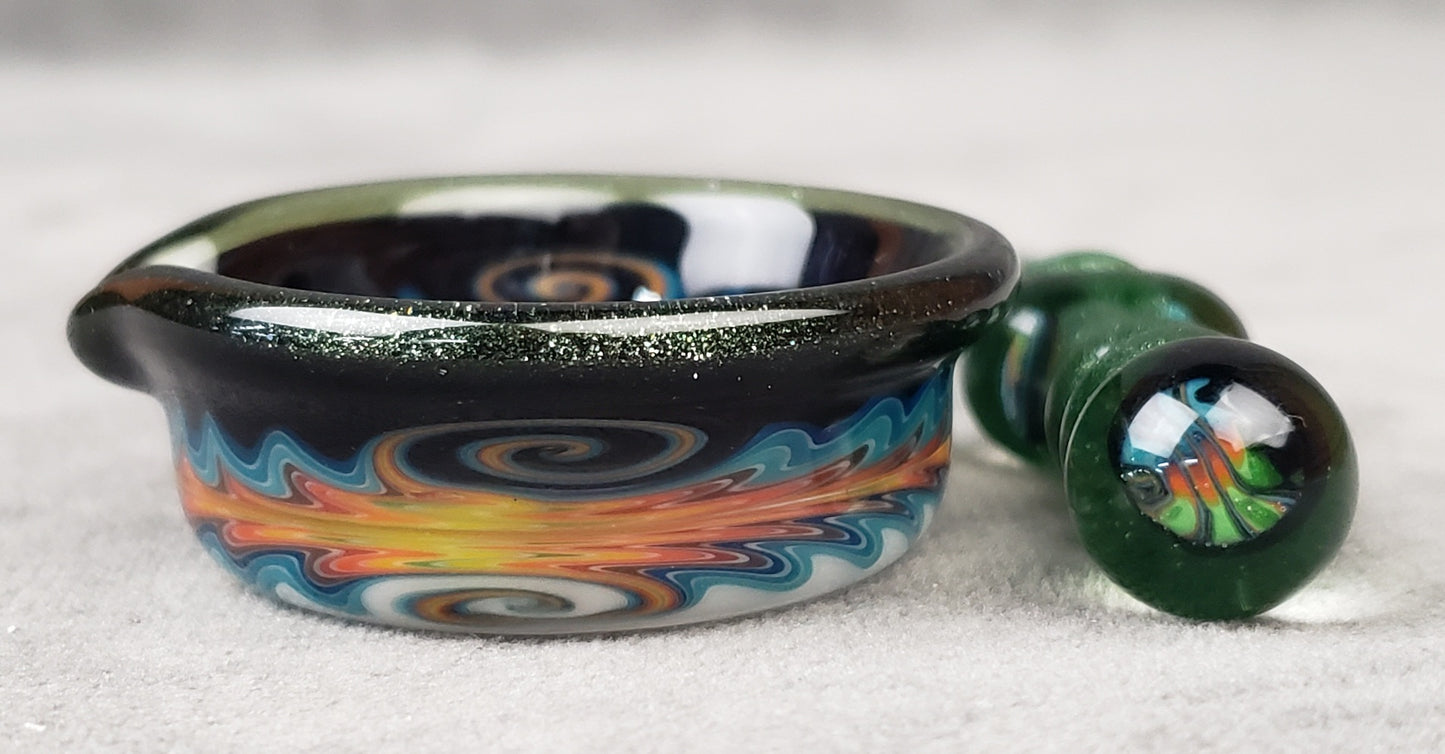 Cowboy Dish With Dabber (1 of 2)
