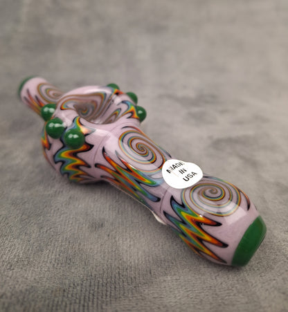 Fully Worked Steamer Spoon